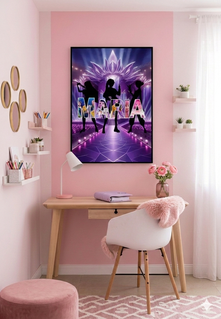 Lámina Personalizada K-Pop Stage