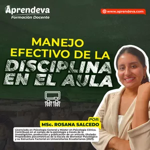 Domina el <span class="text-transparent bg-clip-text bg-gradient-to-r from-cyan-600 to-indigo-600">Manejo de la Disciplina</span> con Estrategias Reales