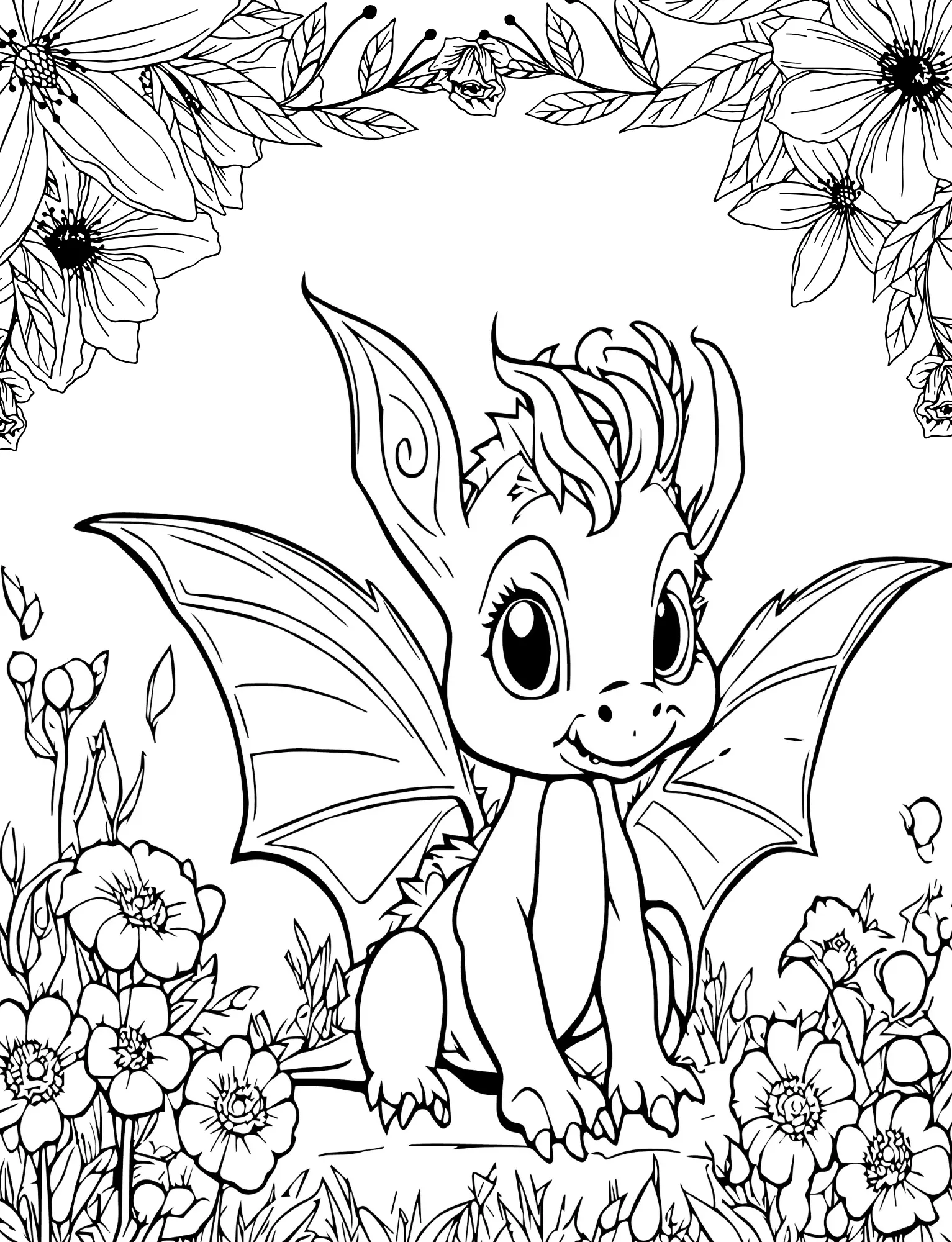 Niño coloreando feliz