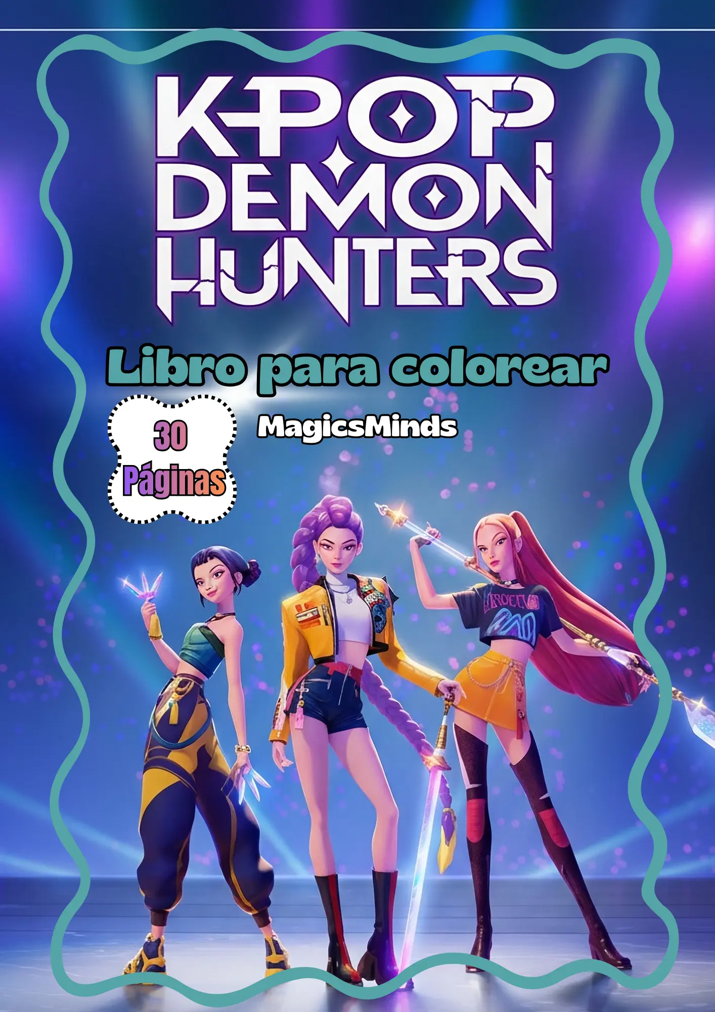 Libro Personalizado Kpop Demon Hunters