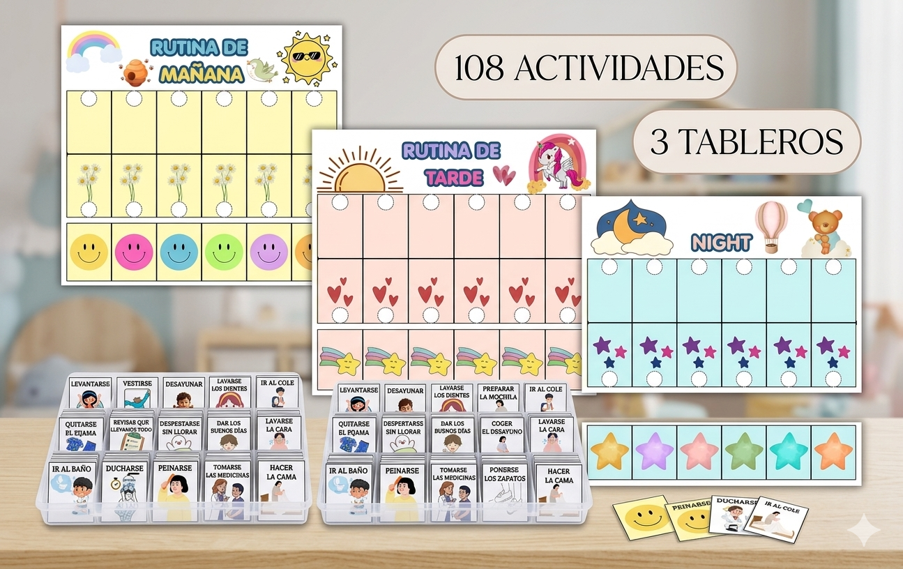 Pack Tableros de Rutinas